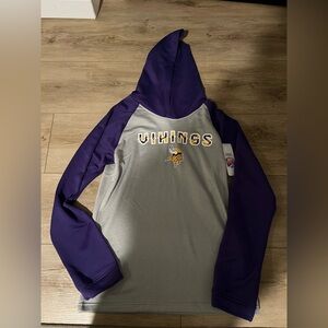 NFL Purple and Gray Minnesota Vikings Hoodie